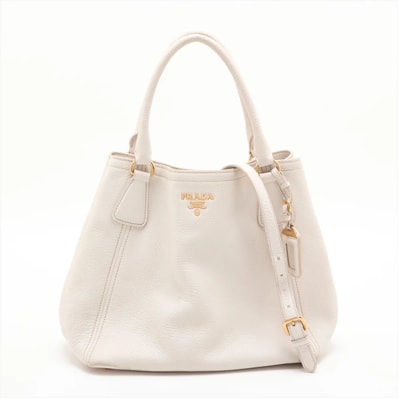 ■美品 プラダ ヴィッテロダイノショルダーバッグ レザー