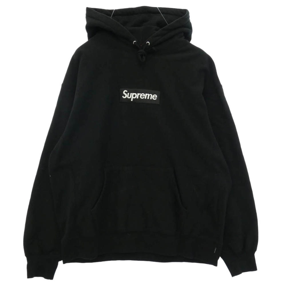 Supreme シュプリーム 24AW Box Logo Hooded Sweatshirt ボックスロゴ フーデッド スウェットシャツ パーカー フーディー ブラック系 L【中古】