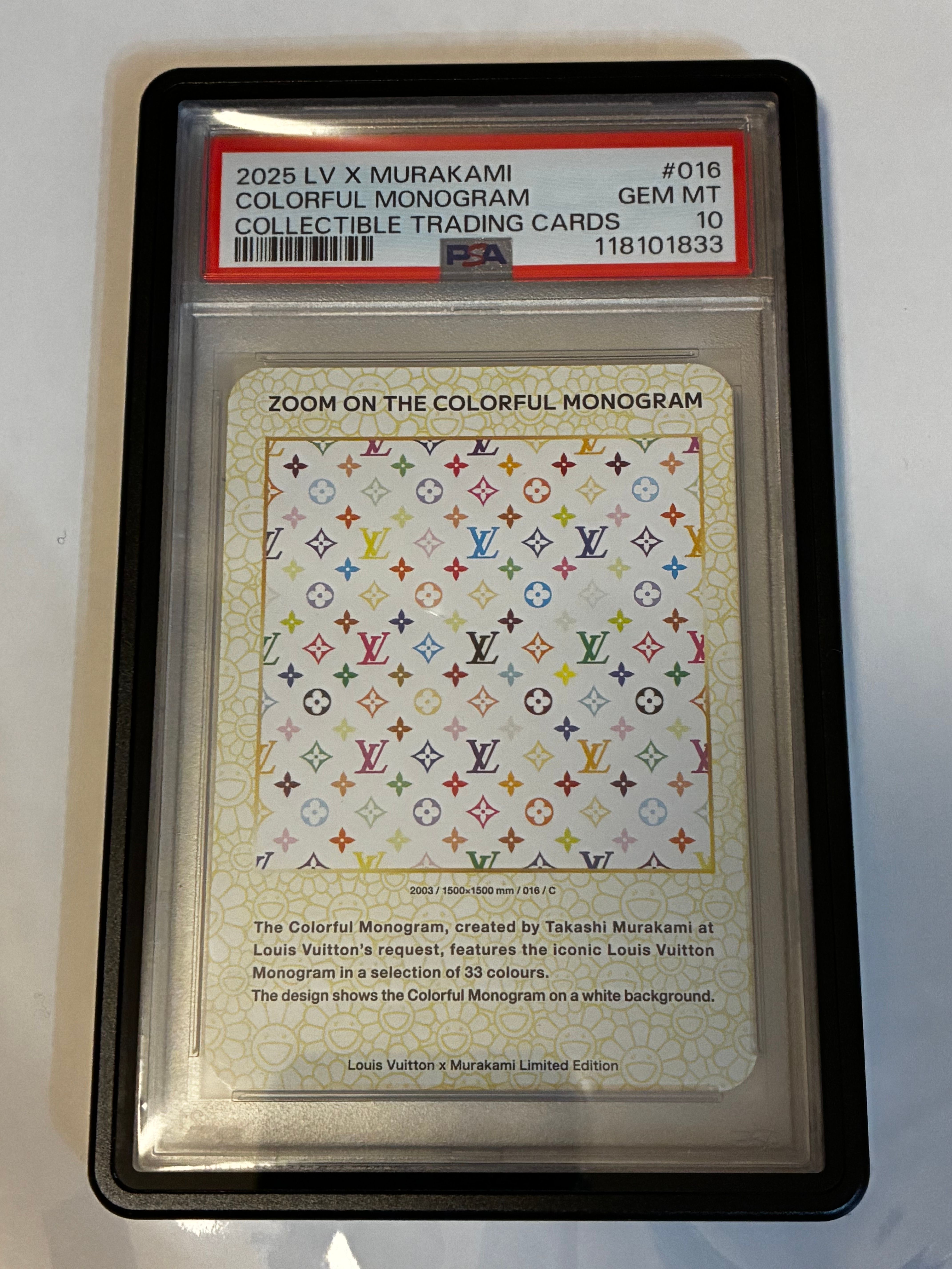 PSA10】ズームオン ザ カラフルモノグラム C [2003 / 016](ルイ