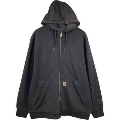 古着 カーハート Carhartt スウェットフルジップパーカー メンズXL相当/eaa681743