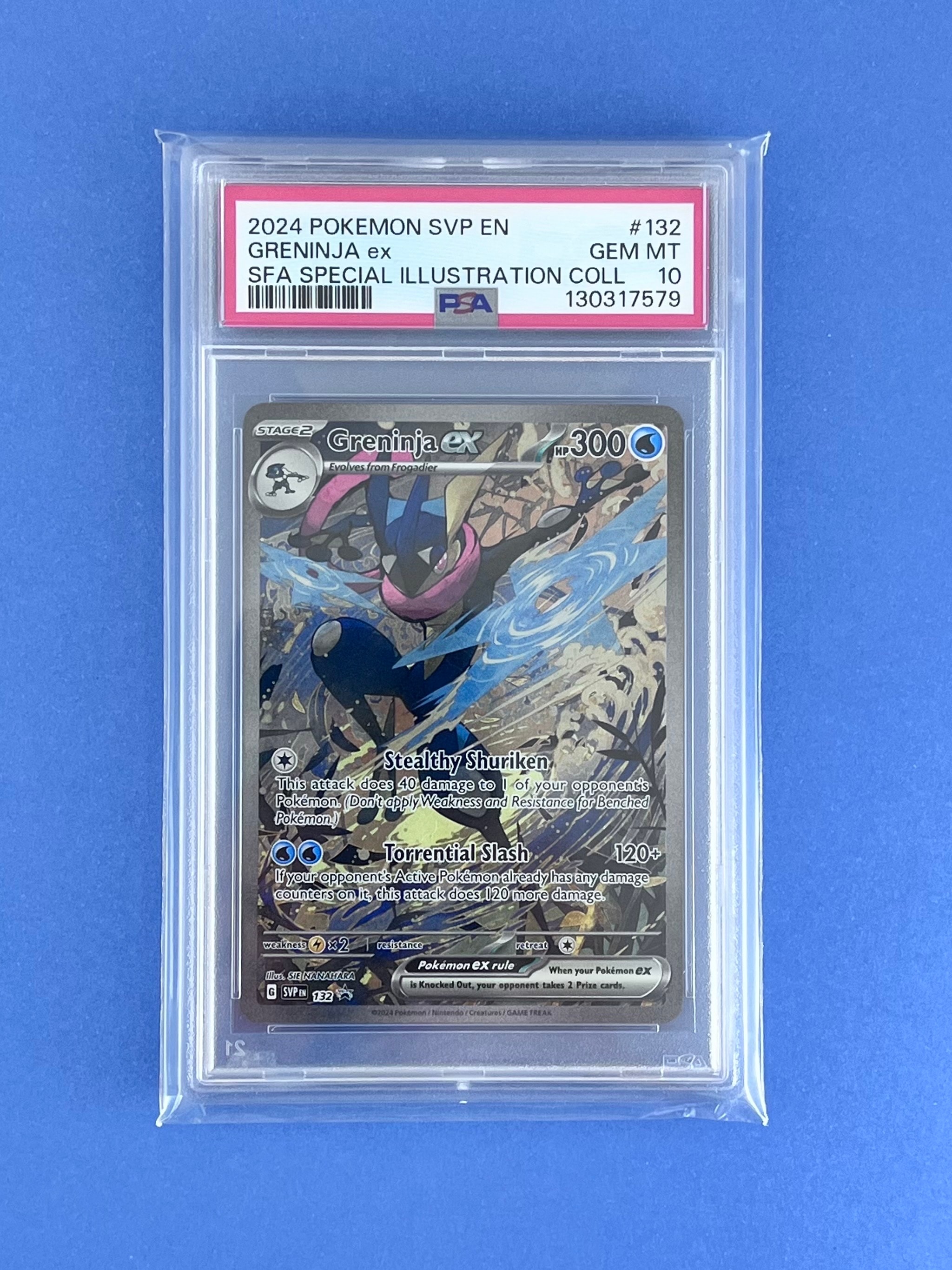 ゲッコウガex P [SVP EN 132]【英語版】(スカーレット&バイオレット「シュラウデッドフェイブル ゲッコウガex スペシャルイラストレーション コレクション」)