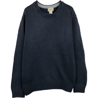 古着 90~00年代 エルエルビーン L.L.Bean コットンニットセーター メンズL相当 ヴィンテージ/eaa637211