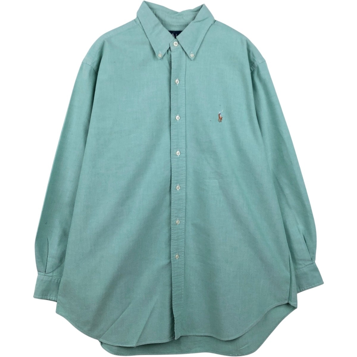 古着 ラルフローレン Ralph Lauren CLASSIC FIT クラシックフィット 長袖 ボタンダウンシャツ メンズL相当/eaa662941