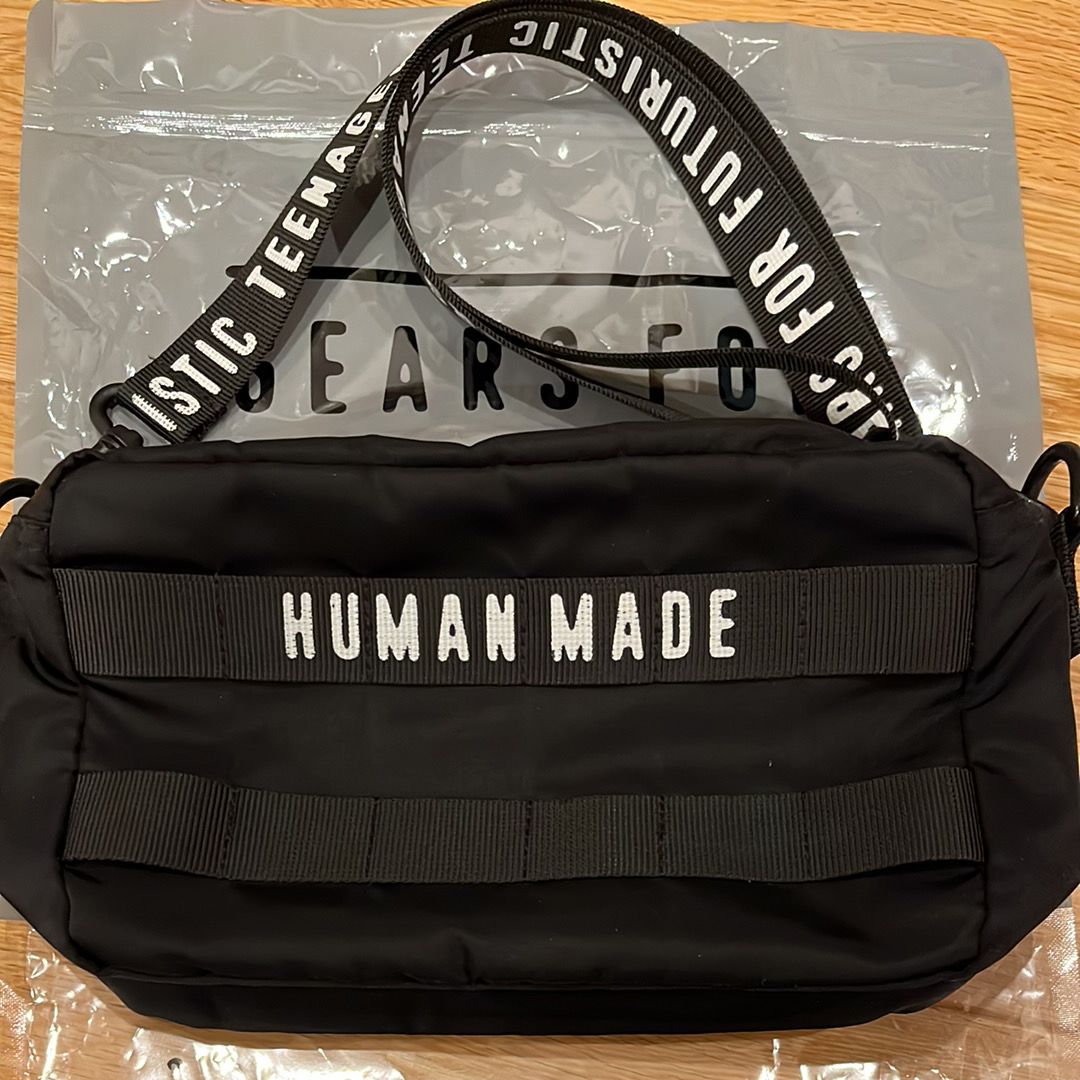 HUMAN MADE MILITARY POUCH #1 "Black"