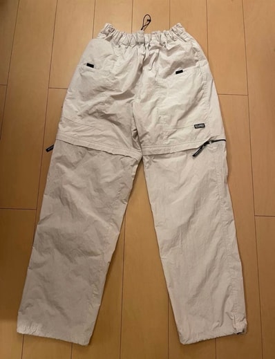 Stussy NYCO CONVERTIBLE PANT "Light Grey"