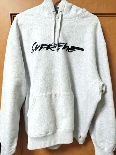Supreme Futura Hooded Sweatshirt "Ash Grey"