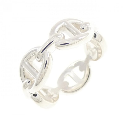 Hermes Chaine D'ancre Enchainee Ring PM "Silver"