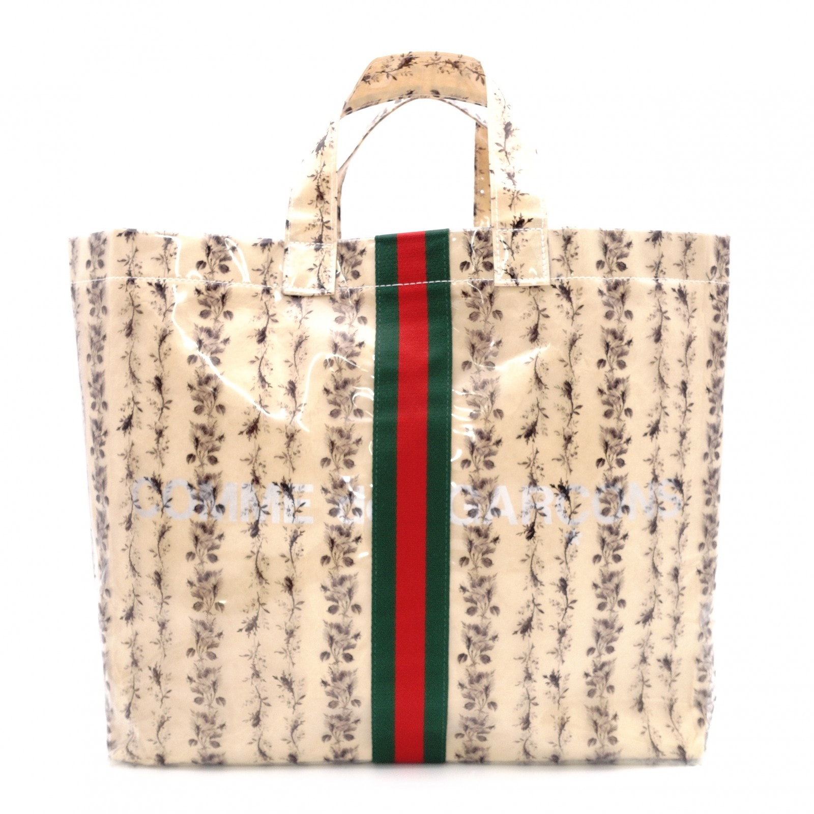 グッチクラフトペーパーバッグ シェリーライントートバッグ レディース