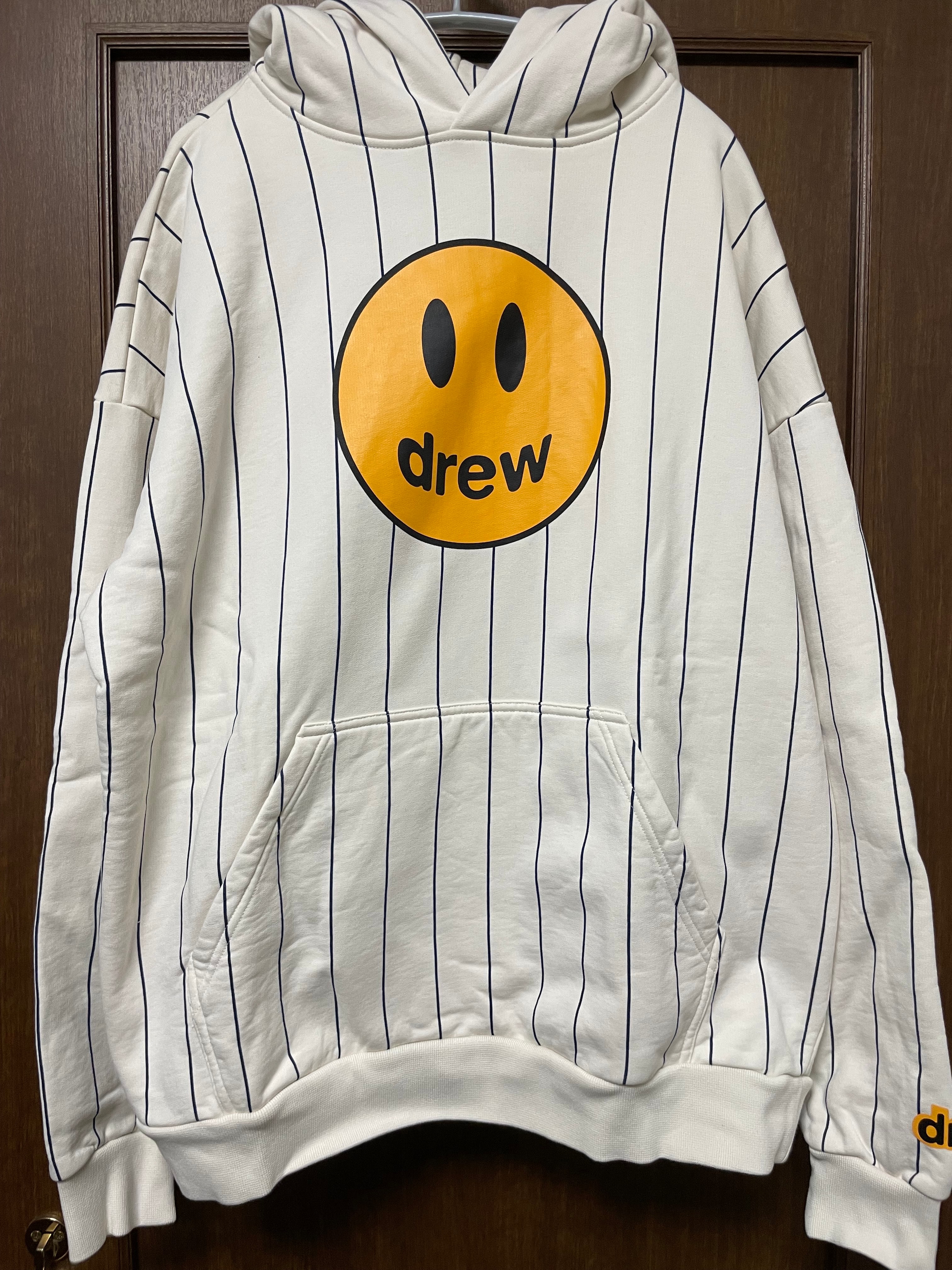 drew house mascot deconstructed hoodie "Off White"