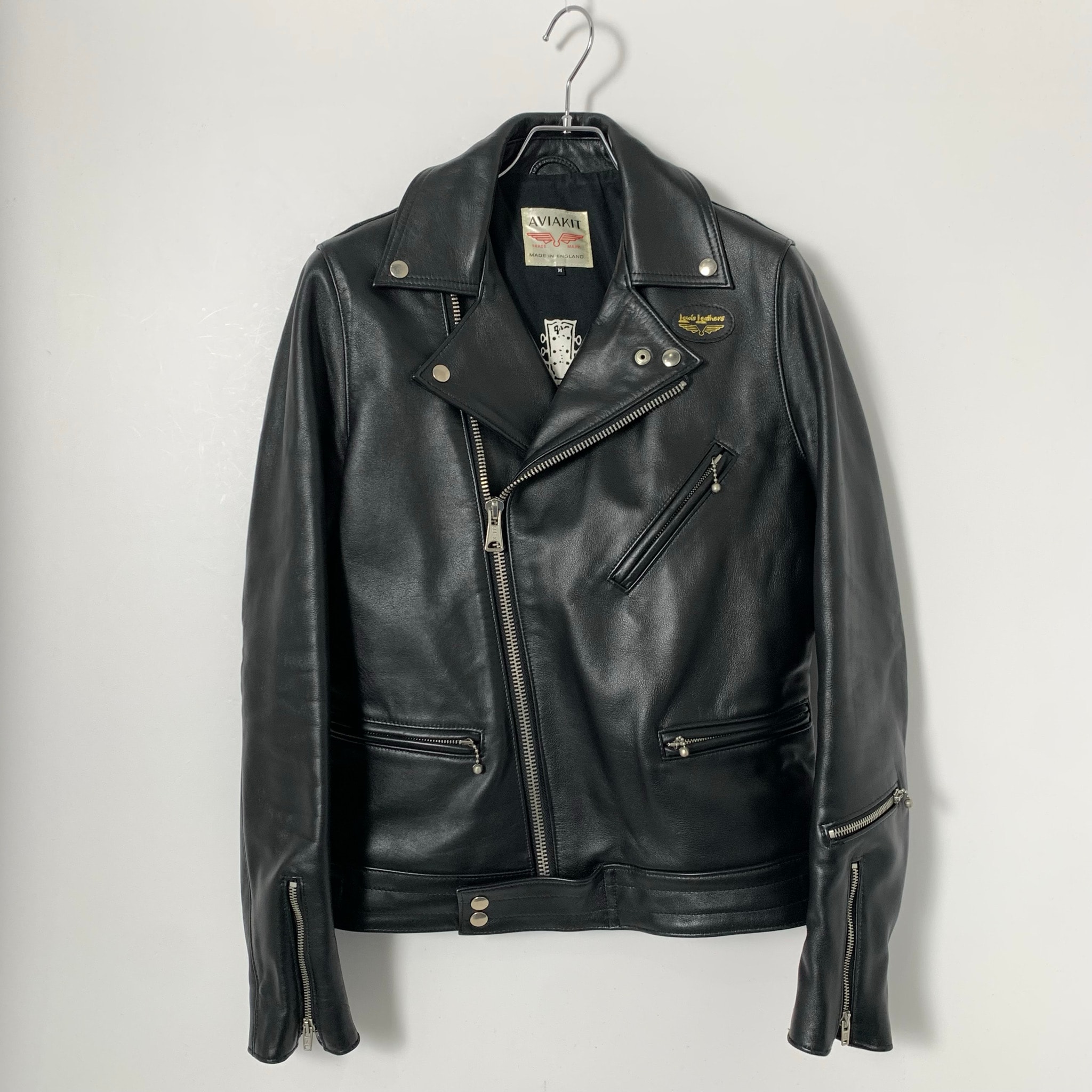 HYSTERIC GLAMOR 00s × Lewis Leather × Johnny Thunders Black