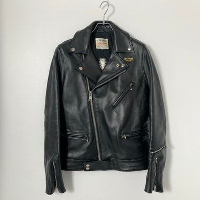 HYSTERIC GLAMOR 00s × Lewis Leather × Johnny Thunders Black