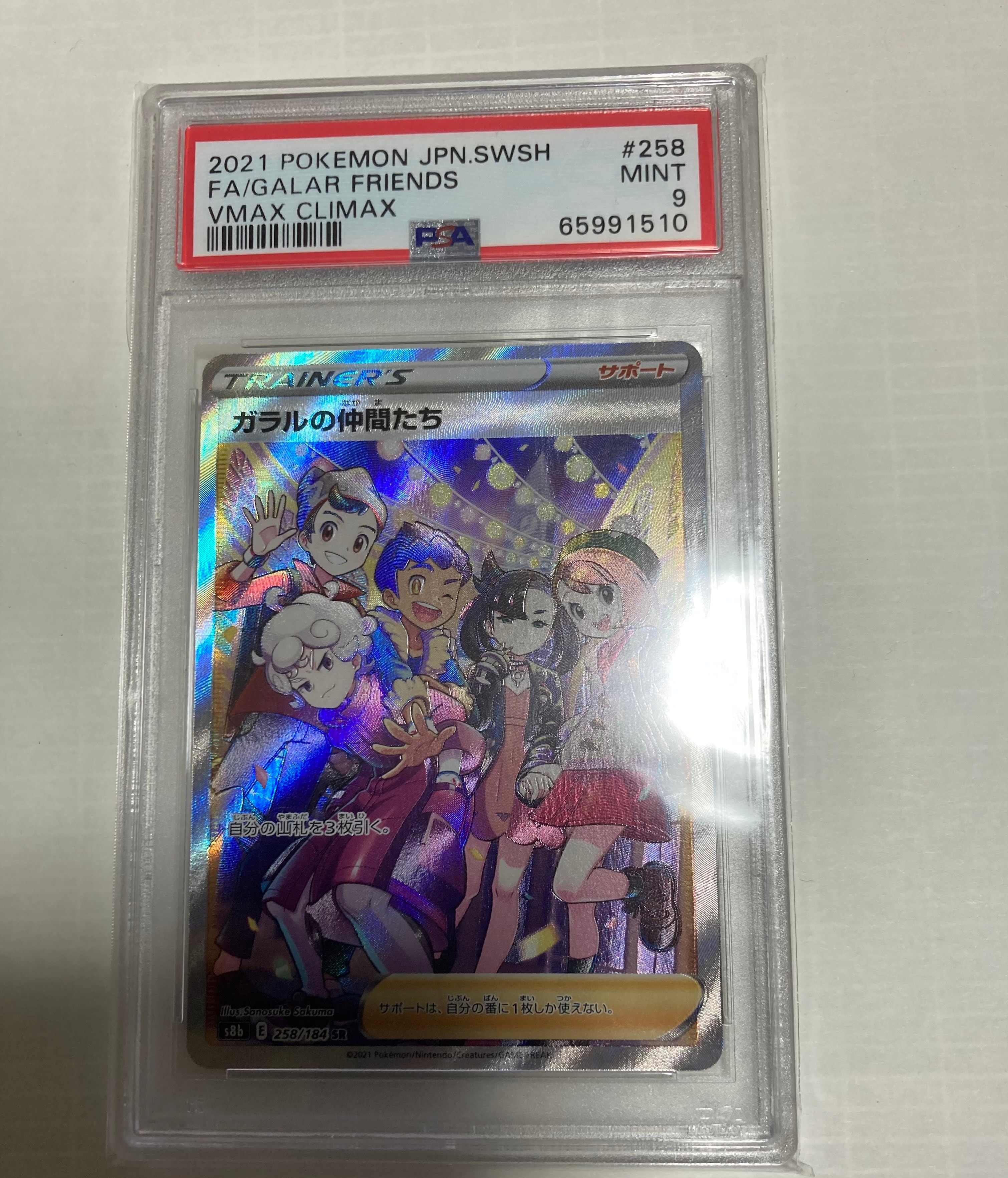 ガラルの仲間たち SR[S8b 258/184](ハイクラスパック「VMAXクライマックス」)