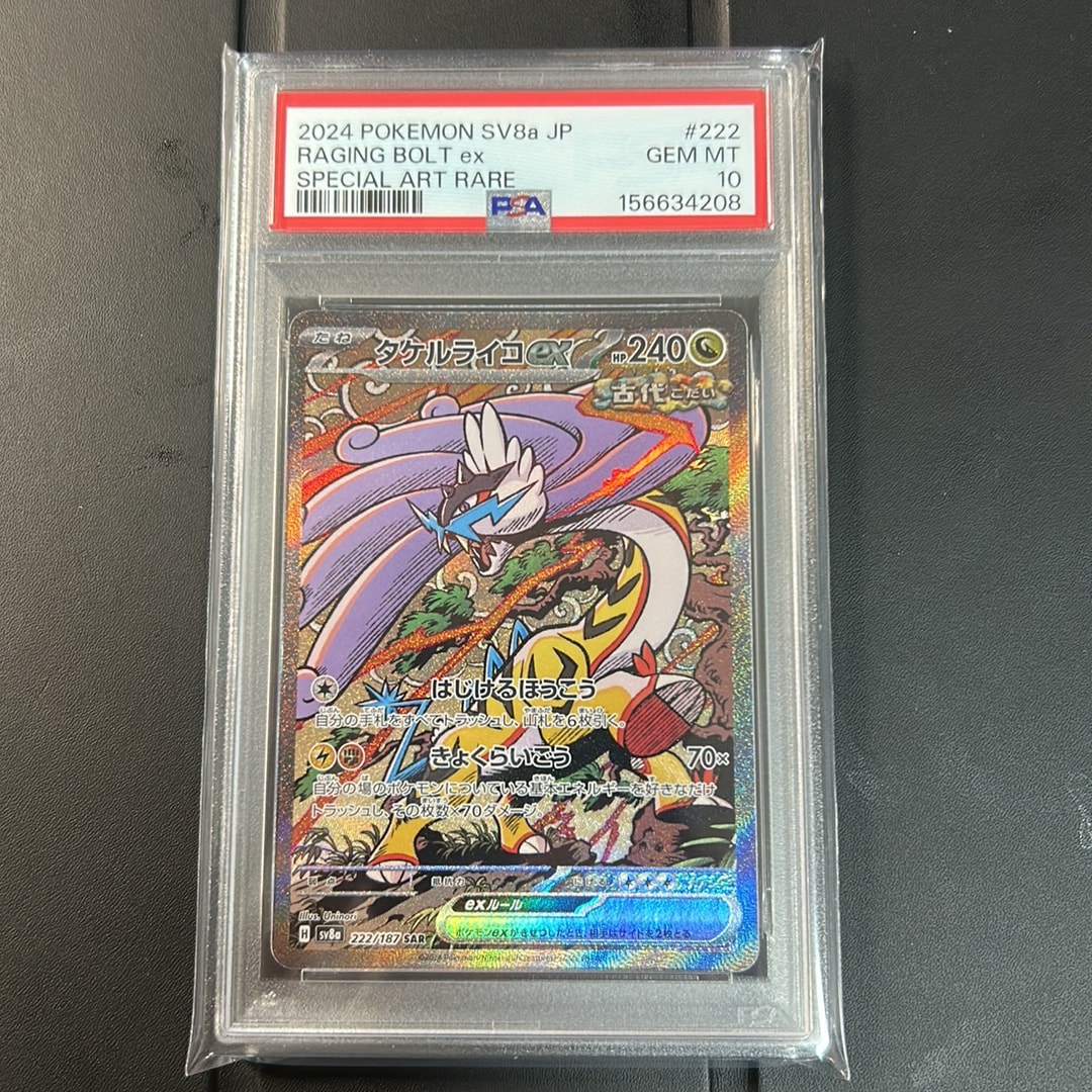 タケルライコex SAR [SV8a 222/187](ハイクラスパック「テラスタル