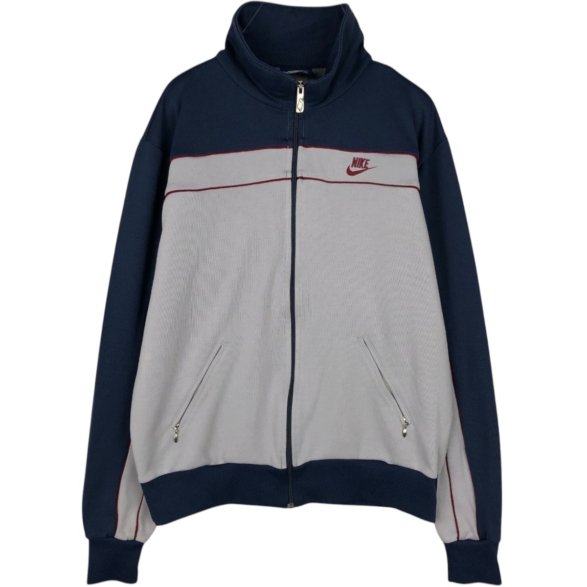 古着 80年代 ナイキ NIKE 紺タグ ジャージ トラックジャケット メンズXL相当 ヴィンテージ/evb035870