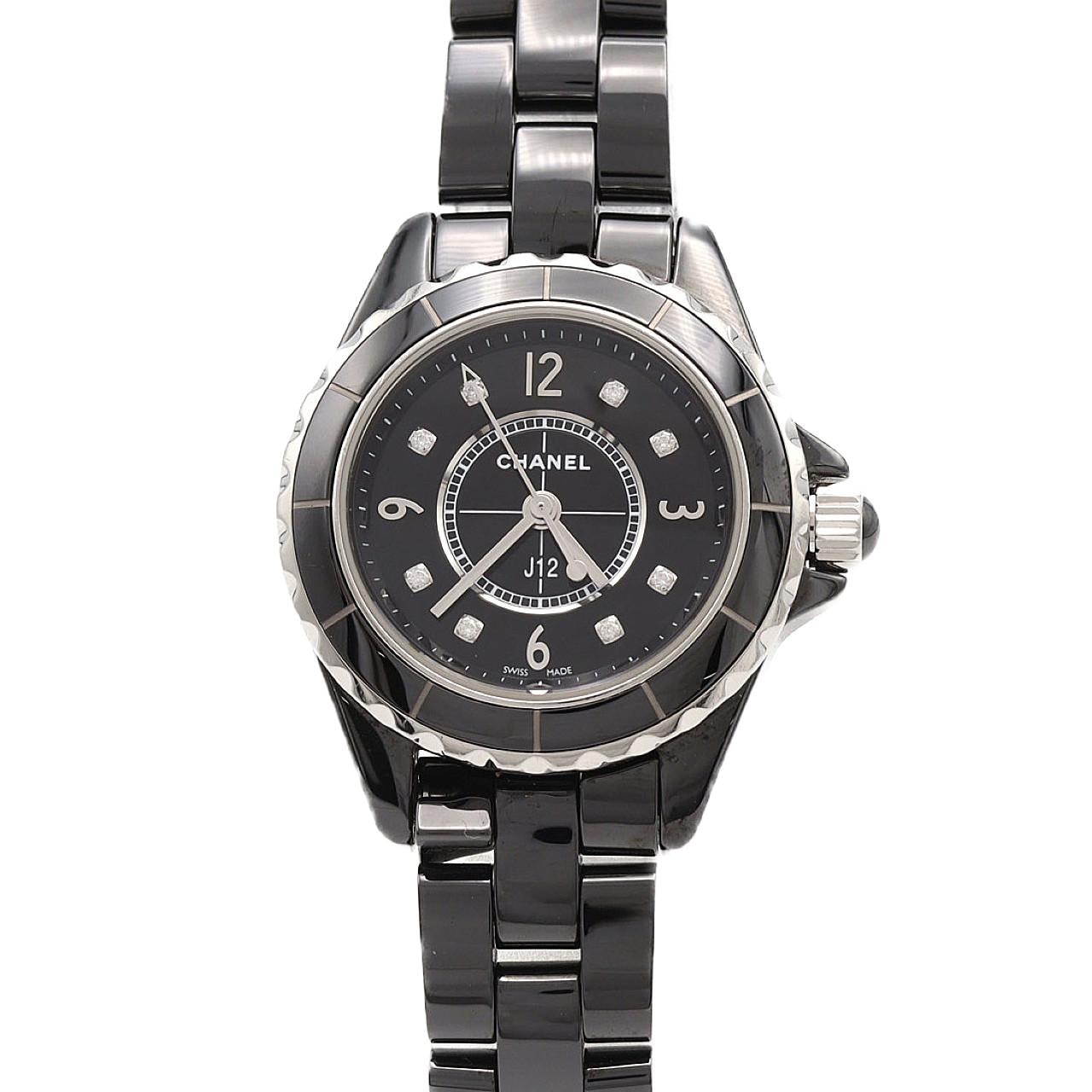 【ノーメンテナンス還元価格】シャネル J12 29mmセラミック・8P H2569 セラミック クォーツ