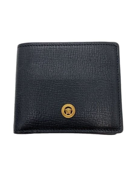 Versace Medusa Biggie Bifold Wallet "Black/Gold"