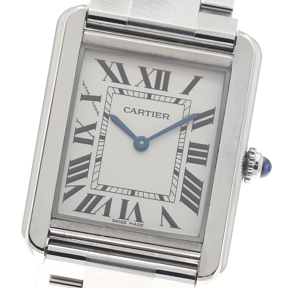 カルティエ タンクソロ SM W5200013 レディース 【中古】