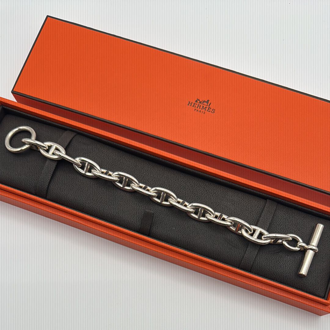 Hermes Chaine D'ancre GM Bracelet "Silver"