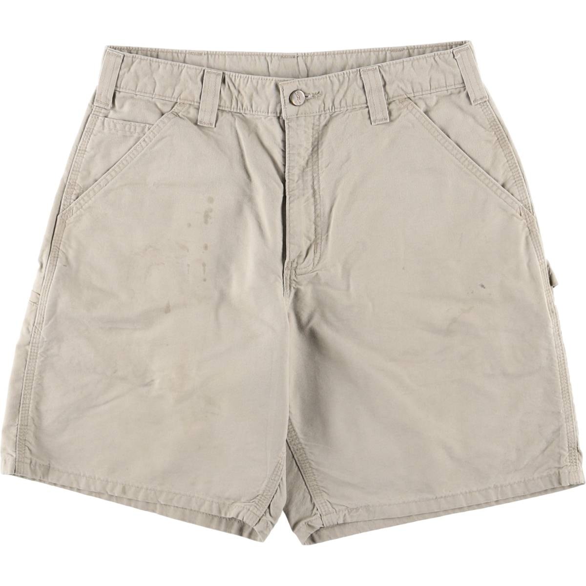 古着 カーハート Carhartt ORIGINAL FIT ダック地ペインターショーツ ショートパンツ メンズw32相当/eaa567663