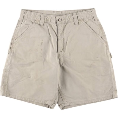古着 カーハート Carhartt ORIGINAL FIT ダック地ペインターショーツ ショートパンツ メンズw32相当/eaa567663