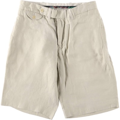 古着 ラルフローレン Ralph Lauren POLO by Ralph Lauren リネンショーツ ハーフパンツ メンズw30相当/eaa579824