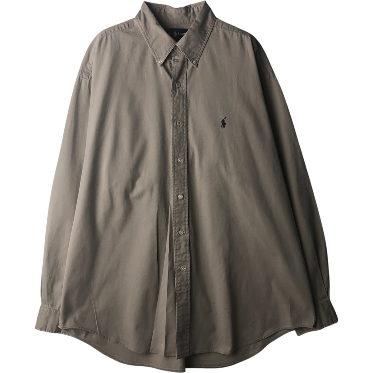 古着 ラルフローレン Ralph Lauren BLAIRE 長袖 ボタンダウンシャツ メンズXL相当/eaa619741