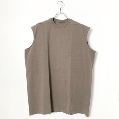 Rick Owens Tarp Knit Tank Top "Beige"