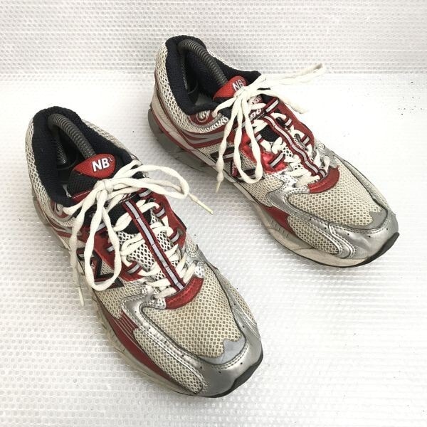 new balance/ニューバランス★967/NBxスニーカー【26.0/white/白】メッシュ/ランニングシューズ/sneakers/Shoes/trainers◆TC-085