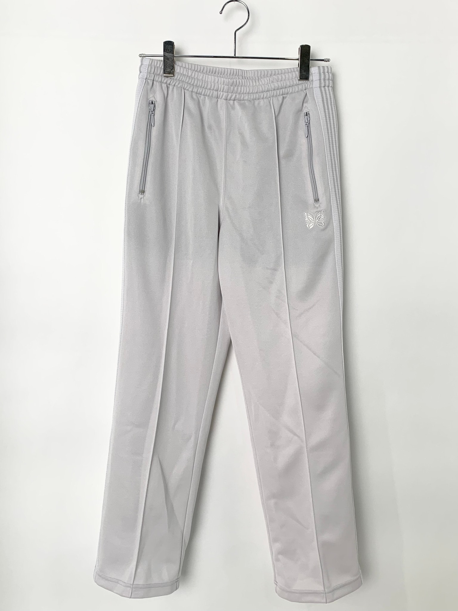 NEEDLES STUDIOUS Straight Track Pants "White"