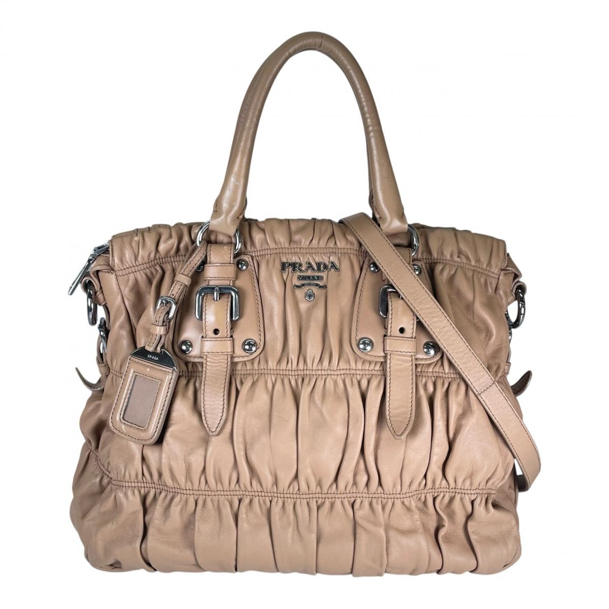 プラダ PRADA ナッパゴーフル BN1702 2WAY ショルダーバッグ ハンドバッグ