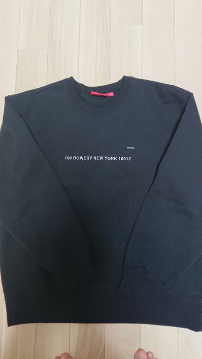 Supreme Shop Small Box Crewneck (New York) "Black"