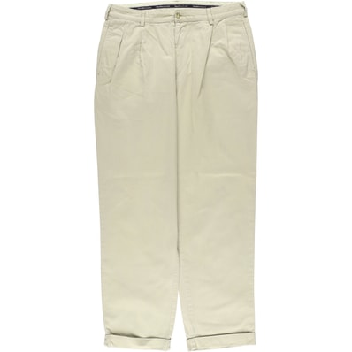 古着 ラルフローレン Ralph Lauren Polo Ralph Lauren ツータック チノパンツ メンズw35相当/eaa582241