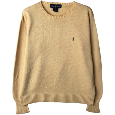 古着 ラルフローレン Ralph Lauren コットンニットセーター メンズM相当/eaa608716