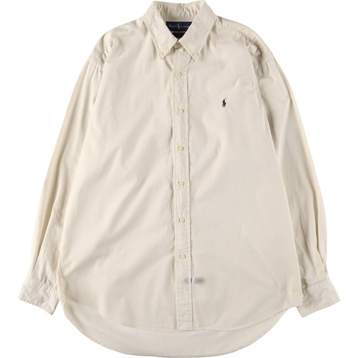 古着 ラルフローレン Ralph Lauren BLAIRE 長袖 ボタンダウンシャツ メンズL相当/eaa527854