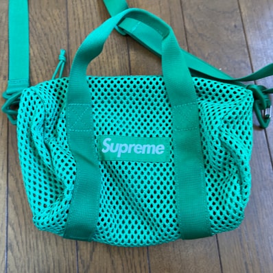 Supreme Mesh Mini Duffle Bag "Green" (23SS)