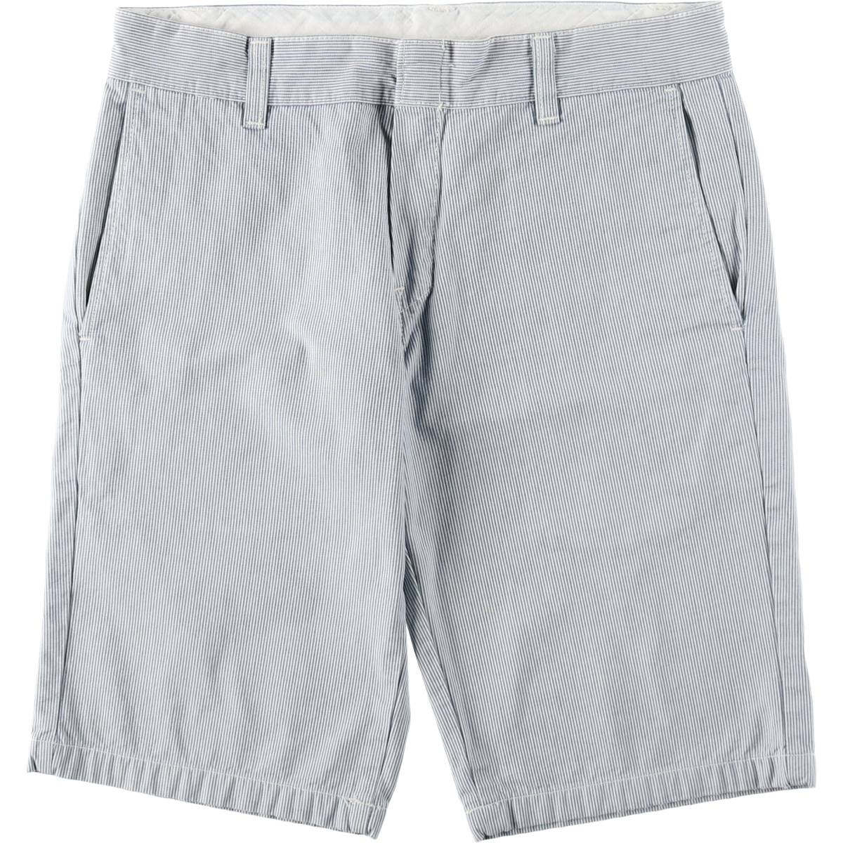 古着 カーハート Carhartt ストライプ柄 ワークショーツ ハーフパンツ メンズw34相当/eaa639868
