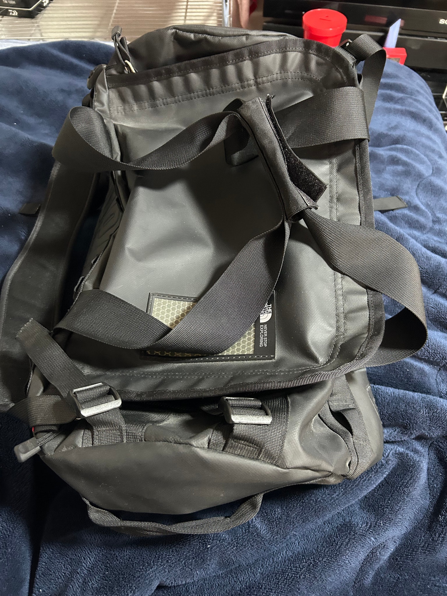 Supreme x The North Face Arc Logo Base Camp Duffle Bag "Black"
