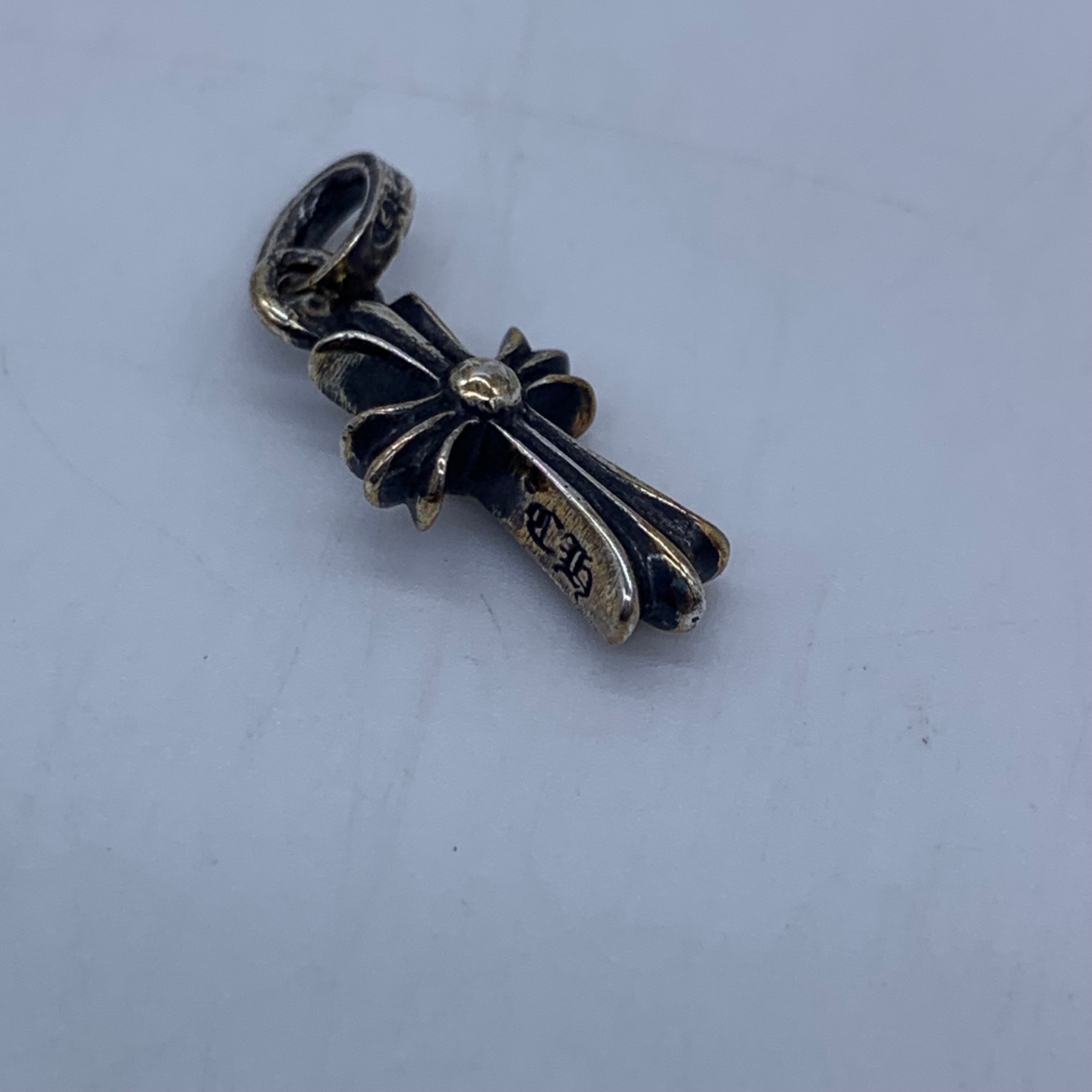 Chrome Hearts Cross Baby Fat Charm "Silver"