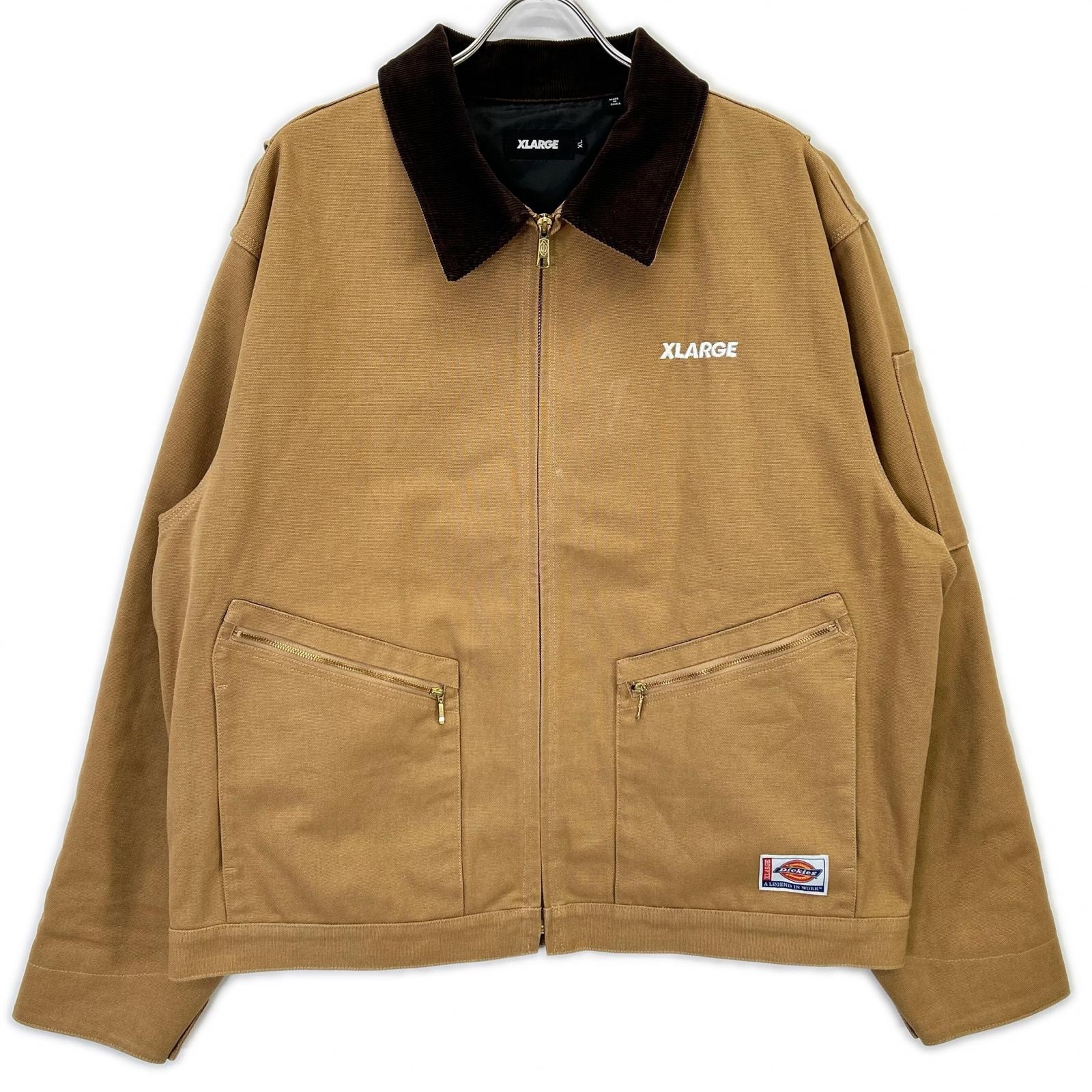 エクストララージ ×ディッキーズ ベージュ ワークジャケット XL