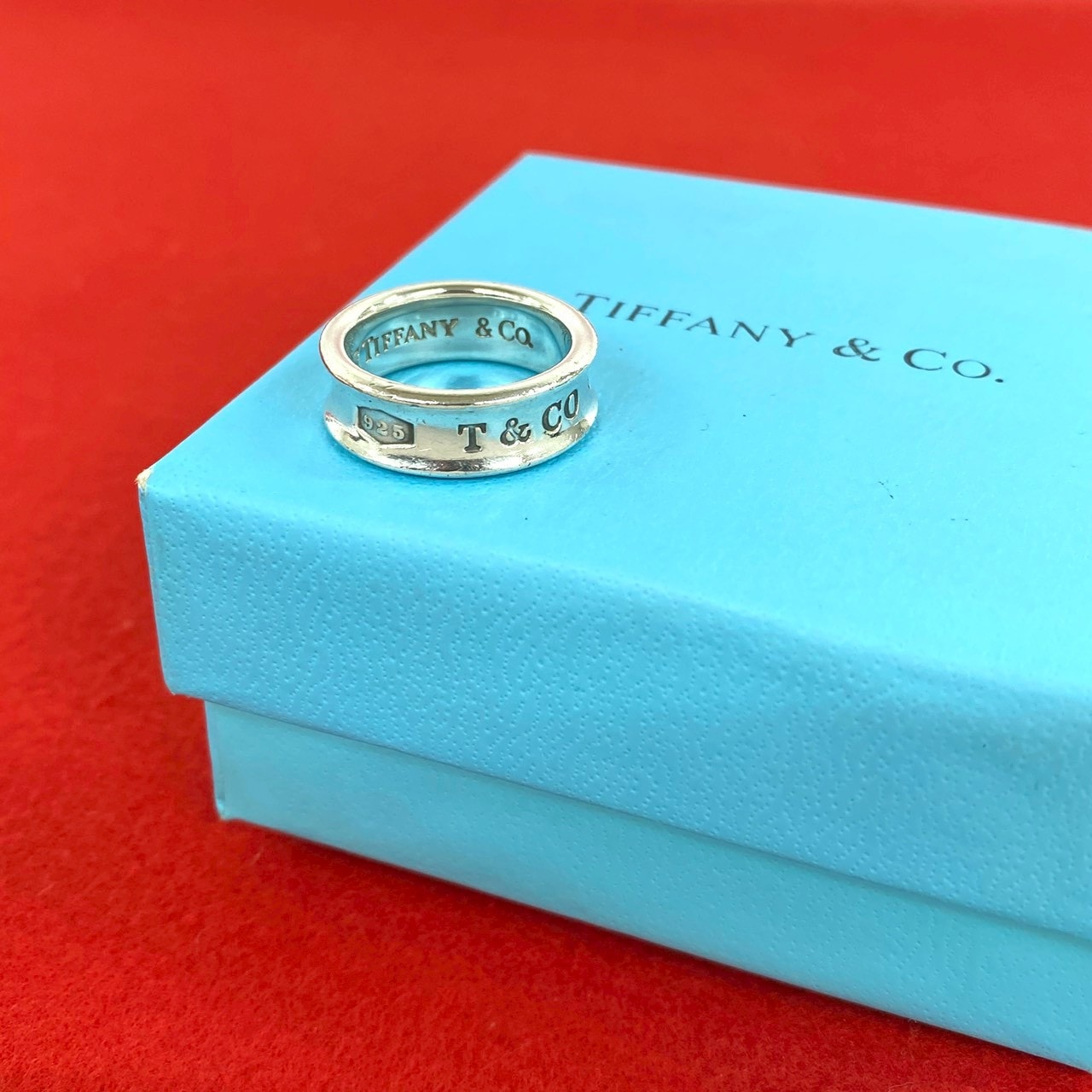 TIFFANY&Co. ティファニー ナロー リング シルバー925 リング・指輪 11.5号 シルバー
788-3