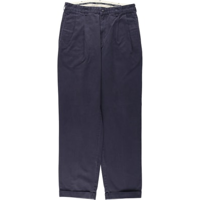 古着 ラルフローレン Ralph Lauren Polo Ralph Lauren HAMMOND PANT ツータック チノパンツ メンズw33相当/eaa663488