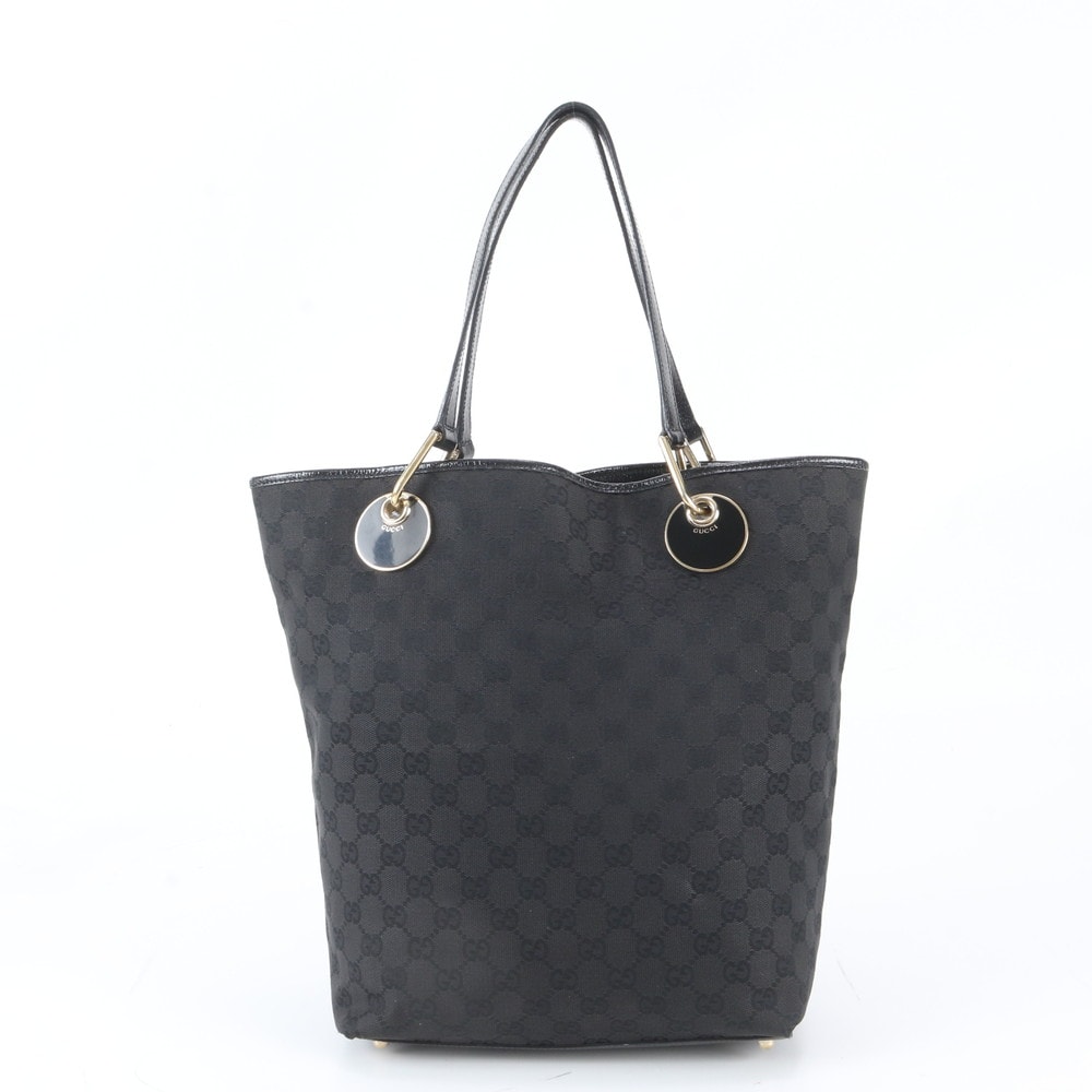 ■極美品 グッチ GGキャンバスエクリプス 120336 トート バッグ