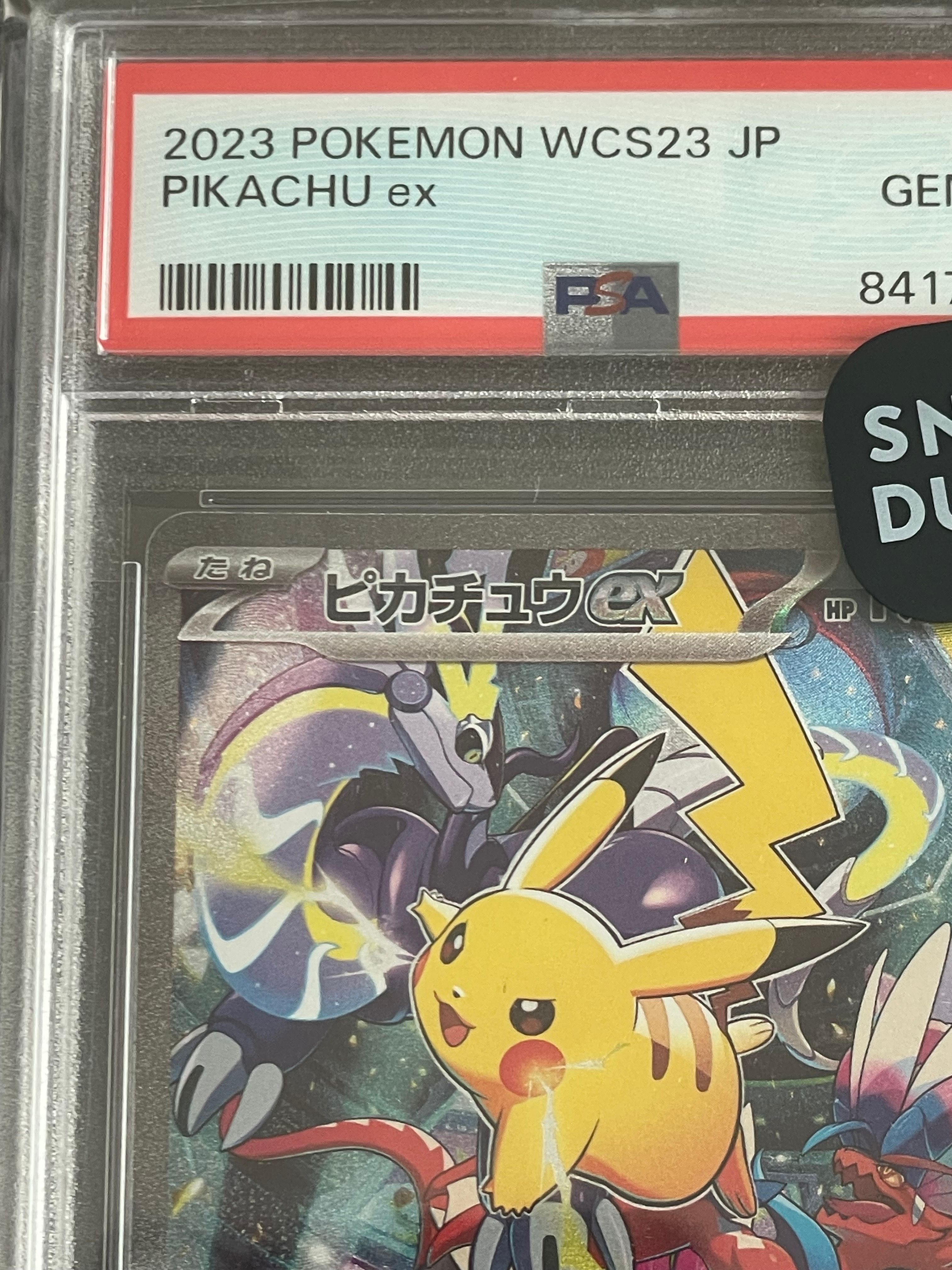 PSA 10]Pikachu ex [WCS23 001/030](Pokemon World Championships 2023