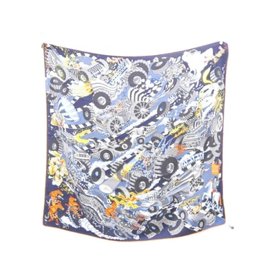 【未使用品】エルメス カレ アッシュ 103861T スカーフ