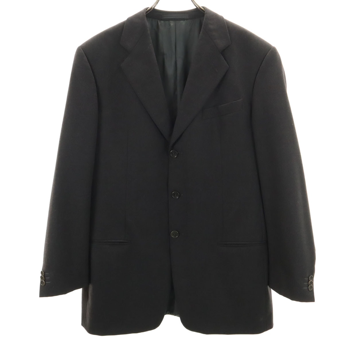 ARMANI COLLEZIONI アルマーニ コレツィオーニ イタリア製 スーツジャケット 50 チャコールグレー