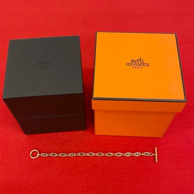 HERMES エルメス シェーヌダンクル PPM 24コマ K18ピンクゴールド ブレスレット ゴールド
04395