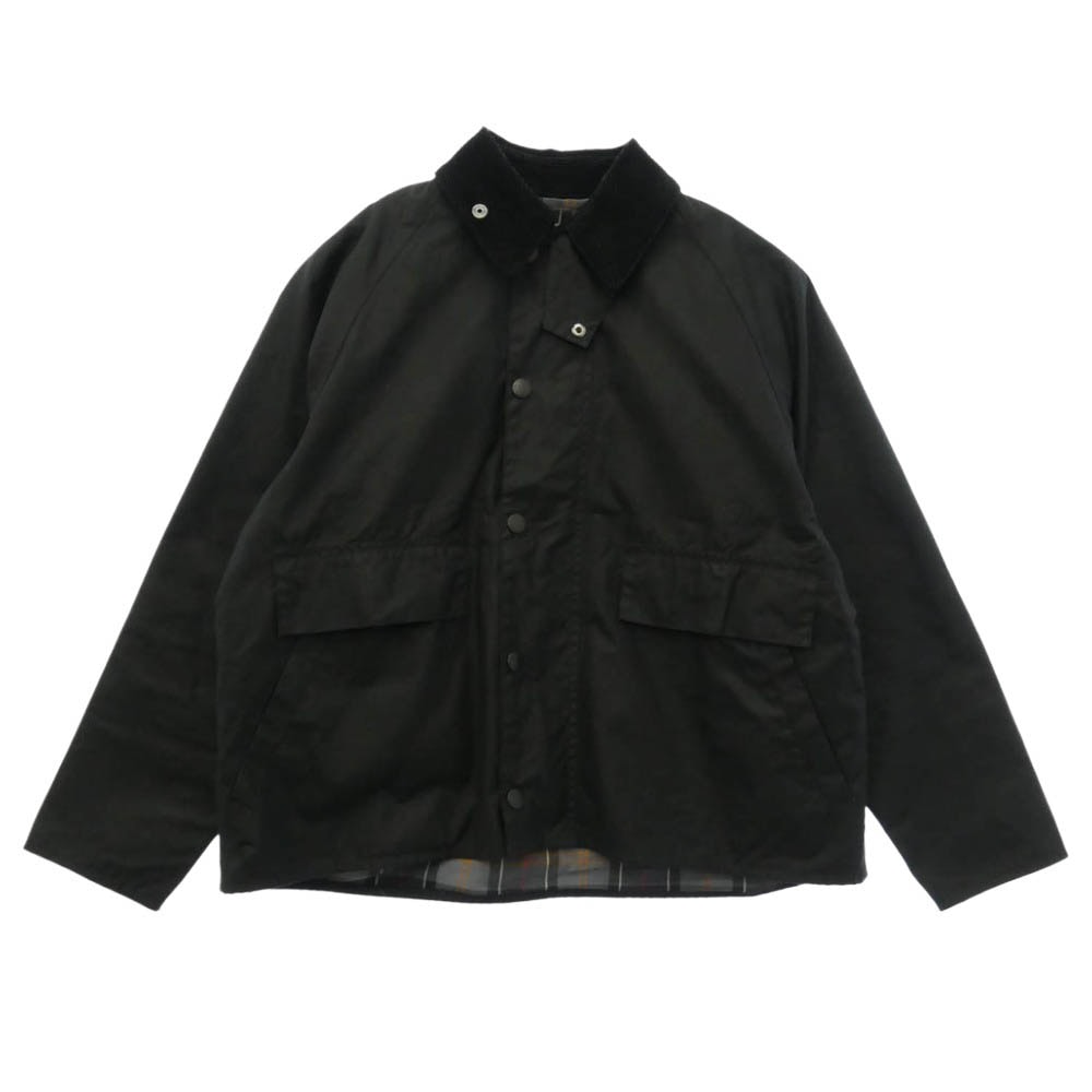 Barbour バブアー 242MWX2463 24AW 242MWX2463 Transport Wax Jacket トランスポート ワックス ジャケット ブラック系 36【美品】【中古】
