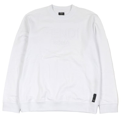 極美品 フェンディ
スウェット ホワイト メンズ XL FY1079
