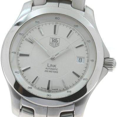 タグホイヤー リンク デイト WJF2111 自動巻き メンズ 【中古】