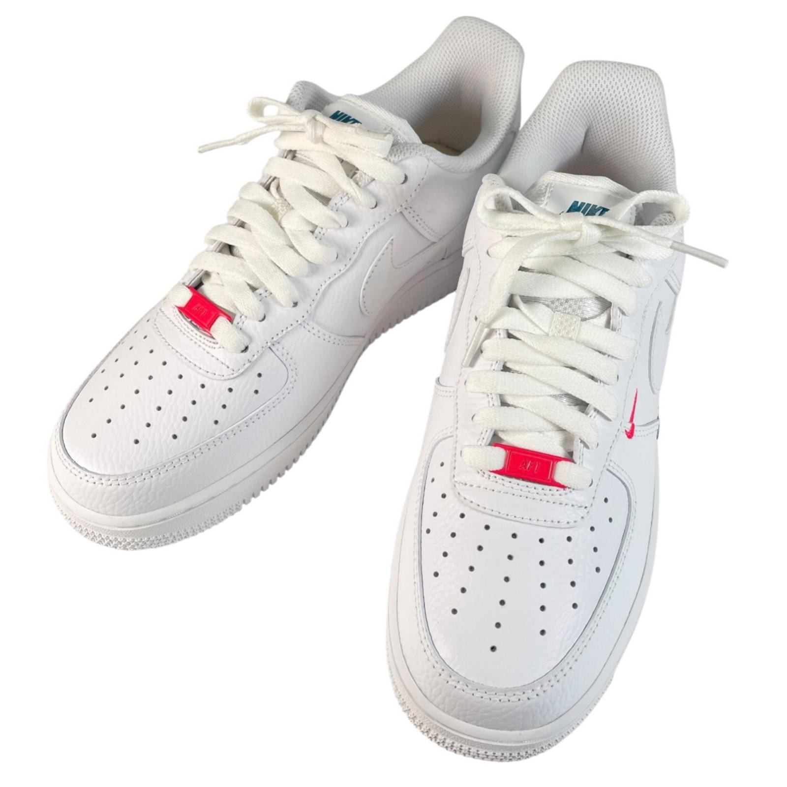 未使用品 NIKE ナイキ AIR FORCE 1 '07 ESS CT1989 101 スニーカー レザー/スムースレザー ホワイト メンズ 27 42.5 9【古着】【中古】